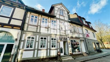 Charmant modernisiertes Fachwerkhaus mit Café + Wohneinheit und schönem Innenhof 37581 Bad Gandersheim, Café